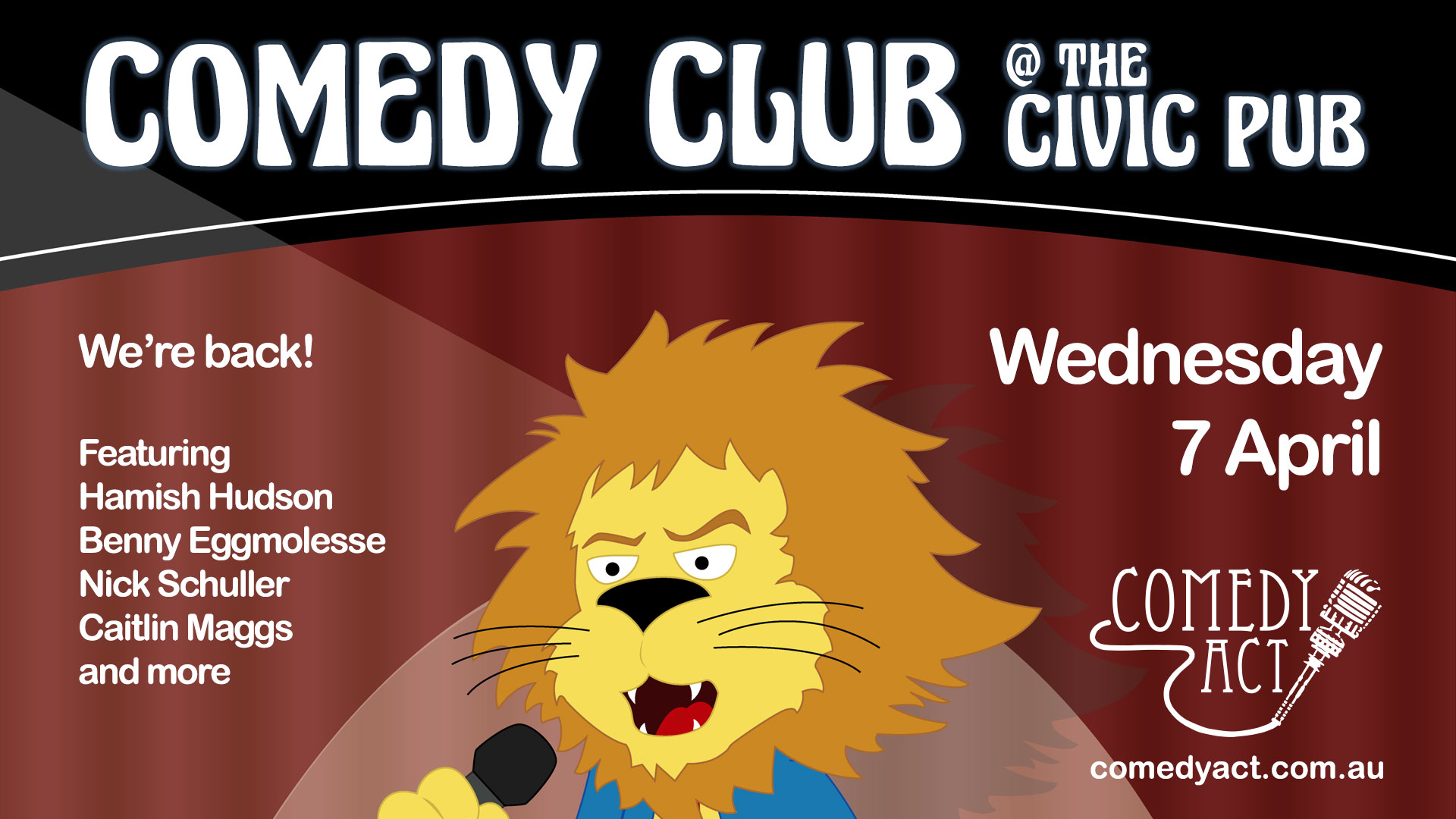 Comedy Club at The Civic Pub - 7 April