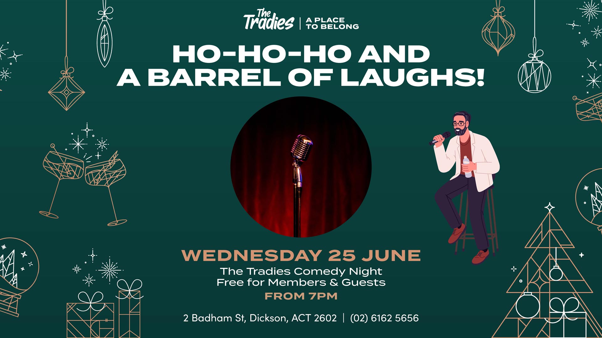 Ho-Ho-Ho and a Barrel of Laughs!